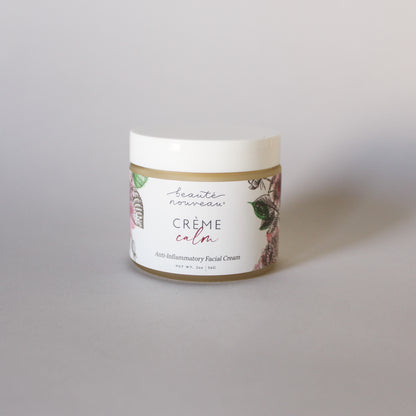 All-natural anti-inflammatory facial cream.